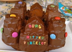 Kuchen-Backform "Ritterburg" (Verleih!)